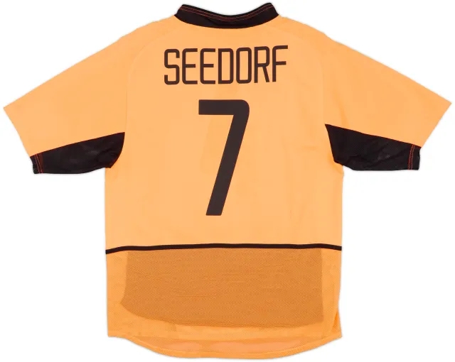 2002-04 Netherlands Player Issue Home Shirt Seedorf #7 - 6/10 - (M)