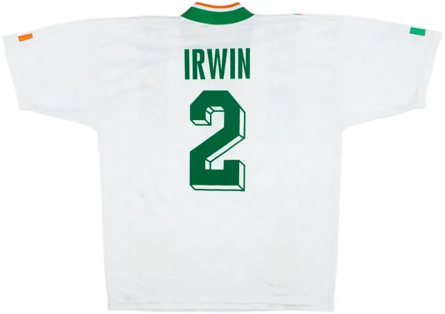 1994 Ireland Away Shirt Irwin #2 - 8/10 - (L)