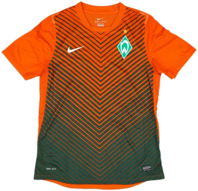 Nike Werder Bremen Mens SS Player Issue Away Shirt 2011/12