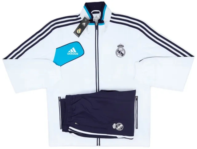 2012-13 Real Madrid adidas Full Tracksuit (M/L)
