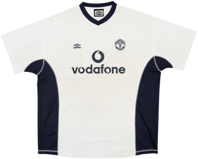 2000-01 Manchester United Umbro Training Shirt - 5/10 - (XXL)