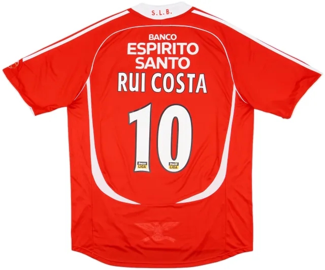 2006-07 Benfica Home Shirt Rui Costa #10 - 8/10 - (XL)