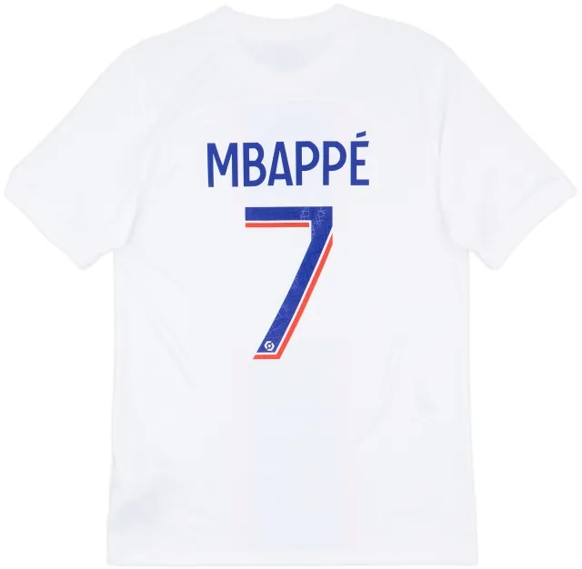 2022-23 Paris Saint-Germain Third Shirt Mbappe #7 - 9/10 - (S)