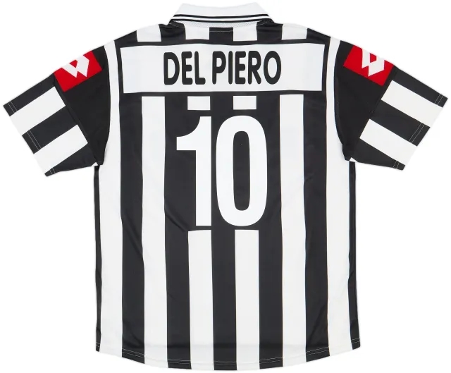 2001-02 Juventus Home Shirt Del Piero #10 - 8/10 - (L)