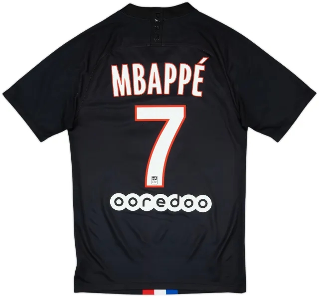 2019-20 Paris Saint-Germain Fourth Shirt Mbappe #7 - 9/10 - (XS)