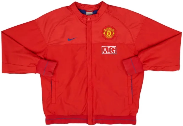 2008-09 Manchester United Nike Track Jacket - 8/10 - (M)