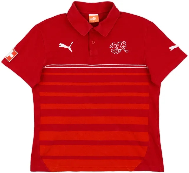 2012-14 Switzerland Puma Polo Shirt - 9/10 - (Women's M)