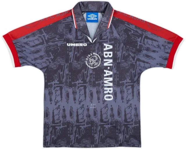 1996-97 Ajax Away Shirt - 9/10 - (L.Boys)