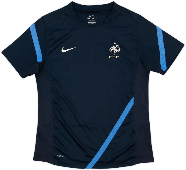 Nike France Boys SS Home Shirt 2012