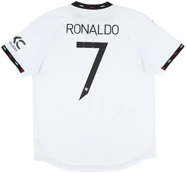 2022-23 Manchester United Authentic Away Shirt Ronaldo #7 - 8/10 - (L)