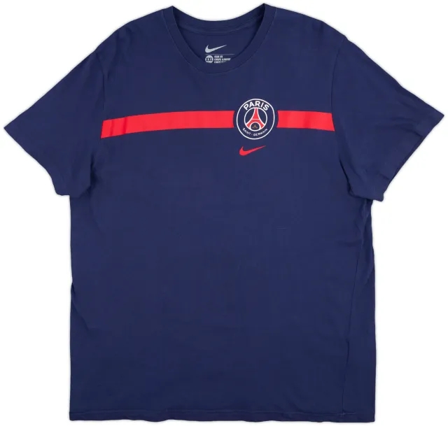 2014-15 Paris Saint-Germain Nike Cotton Tee - 10/10 - (XXL)