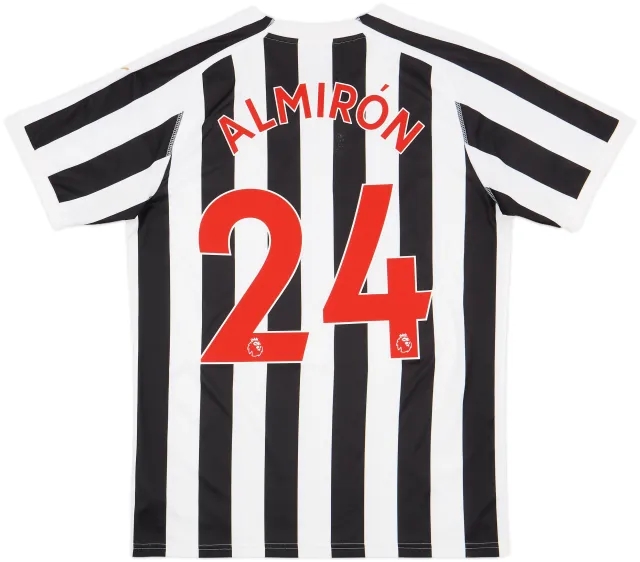 2018-19 Newcastle Home Shirt Almiron #24 - 8/10 - (M)