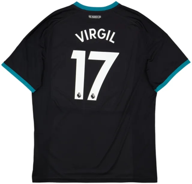 2017-18 Southampton Away Shirt Virgil #17 - 7/10 - (XXL)