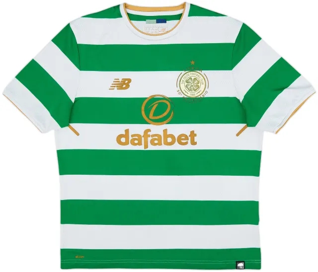 NewBalance Celtic Mens SS Home Shirt 2017/18