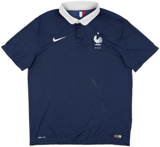 Nike France Mens SS Home Shirt 2014