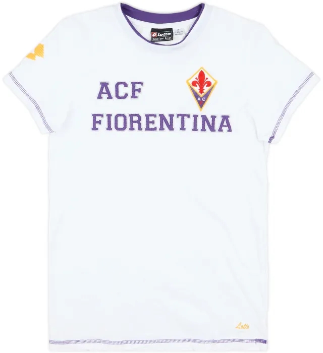 2005-06 Fiorentina Lotto Cotton Tee - 8/10 - (M.Boys)