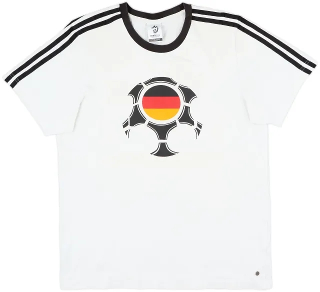 2008 Germany adidas 'Euro 2008' Graphic Cotton Tee - 7/10 - (M)