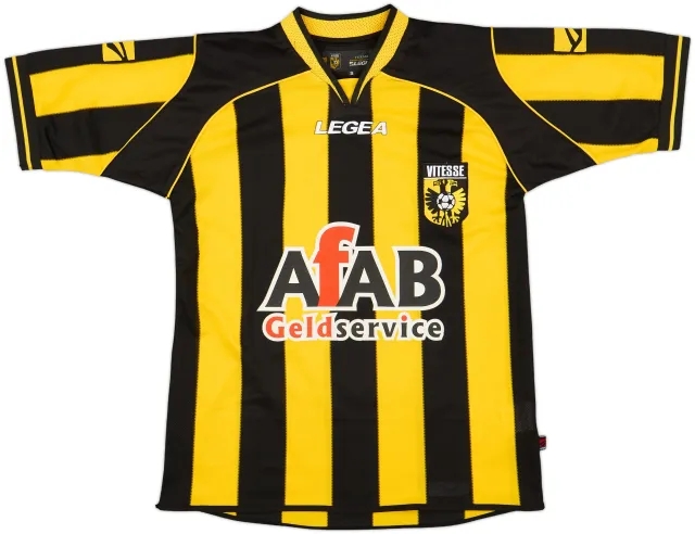 Legea Vitesse Arnhem Mens SS Home Shirt 2006/07