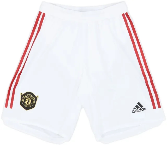 2019-20 Manchester United Home Shorts - 10/10 - (S)
