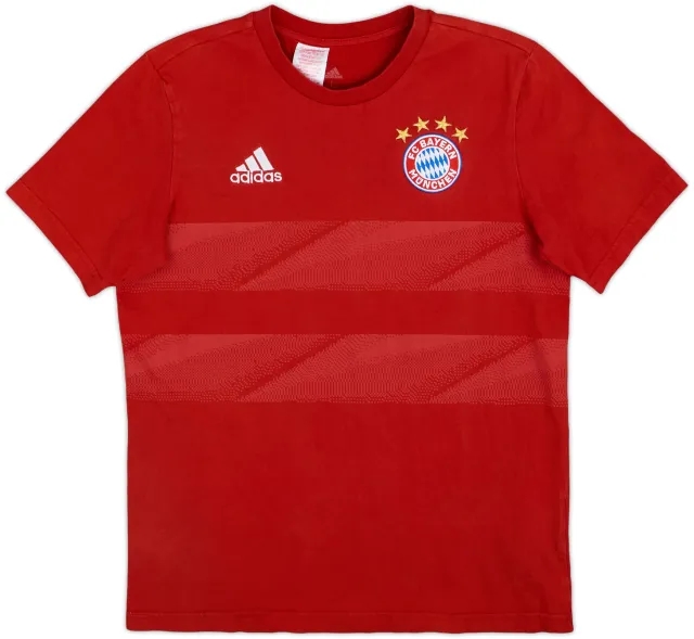 adidas Bayern Munich Boys SS Home Shirt 2019/20