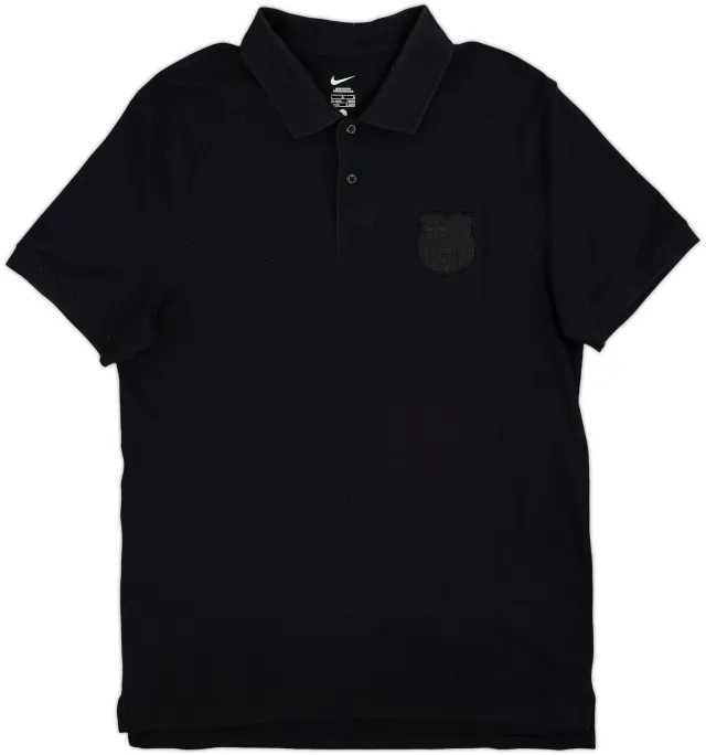 2010-11 Barcelona Nike Polo Shirt - 8/10 - (L)