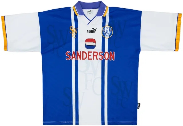 1995-97 Sheffield Wednesday Home Shirt - 8/10 - (XXL)