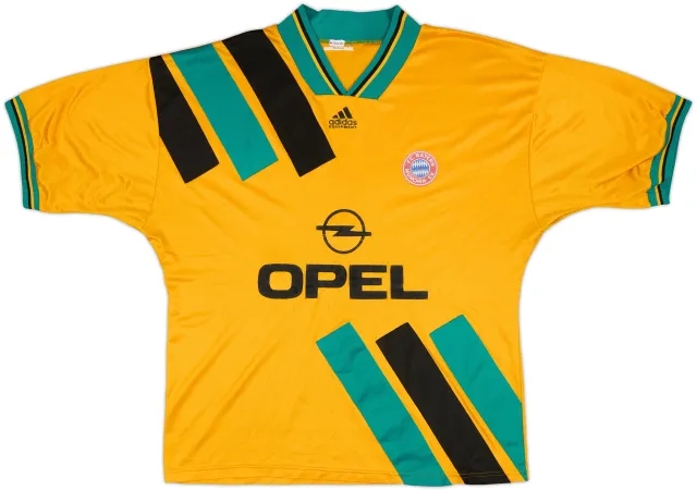 adidas Bayern Munich Mens SS Away Shirt 1993/94