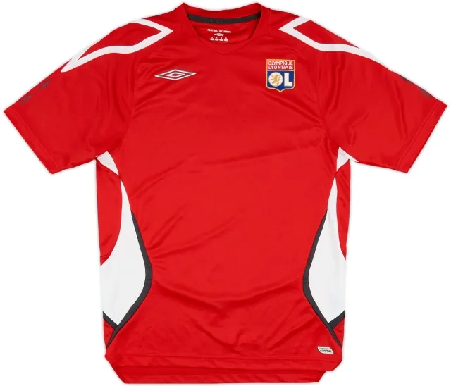 Umbro Lyon Mens SS Home Shirt 2006/07