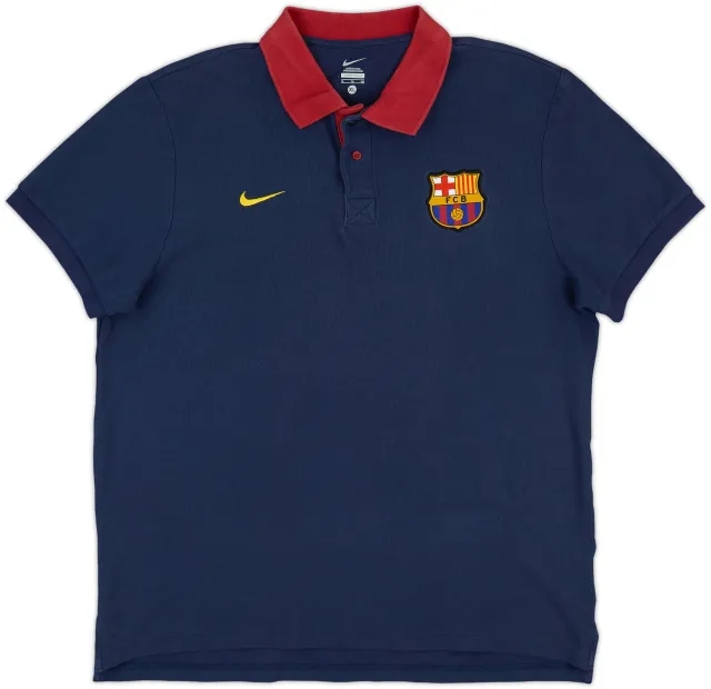 2012-13 Barcelona Nike Polo Shirt - 8/10 - (XL)