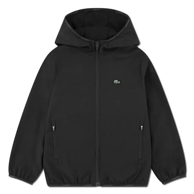 Lacoste Kids Life Croc Woven Full Zip Sweatshirt