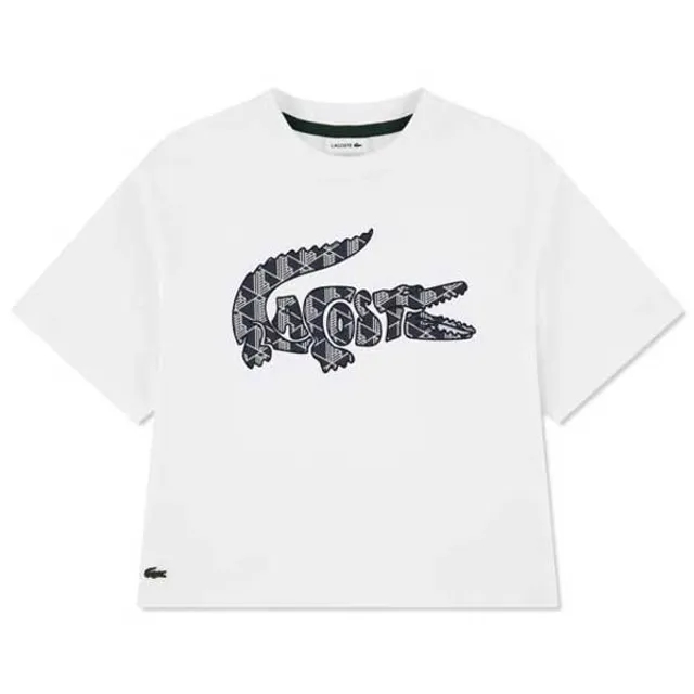 Lacoste Kids Monogram Short Sleeve T-shirt