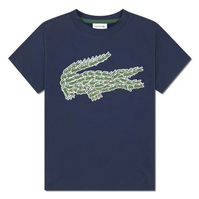 Lacoste Kids Multi Croco Short Sleeve T-shirt