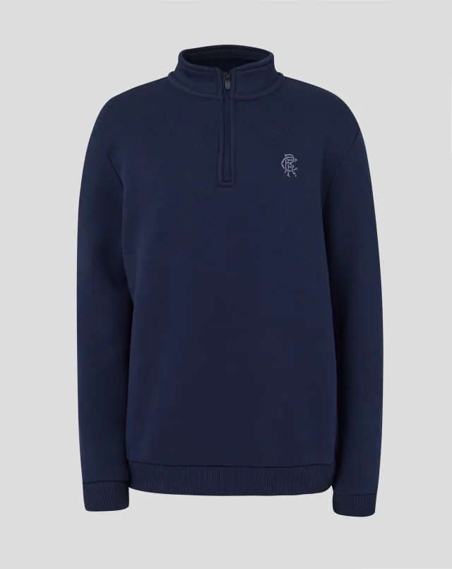 Castore Rangers Junior 25/26 Contemporary Quarter Zip - Black