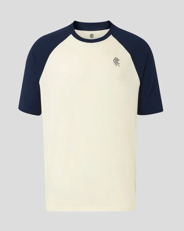 Castore Rangers Unisex 25/26 Contemporary Raglan Tee - Black