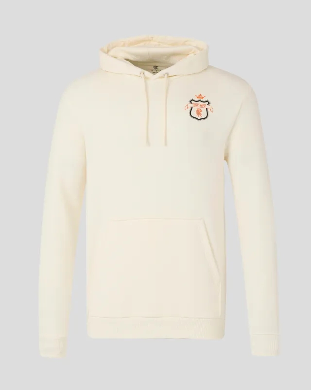 Castore Rangers Unisex 25/26 Contemporary Hoodie - Egret