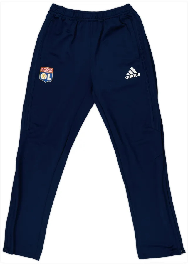 2017-18 Lyon adidas Track Pants/Bottoms - 9/10 - (L.Boys)