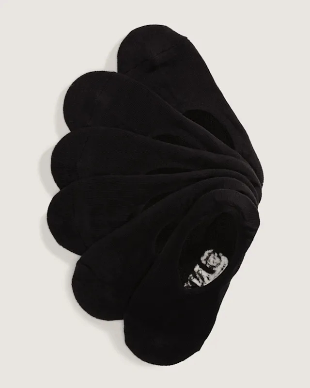 Vans - Classic No Show Socks (3 Pairs), Man, Black