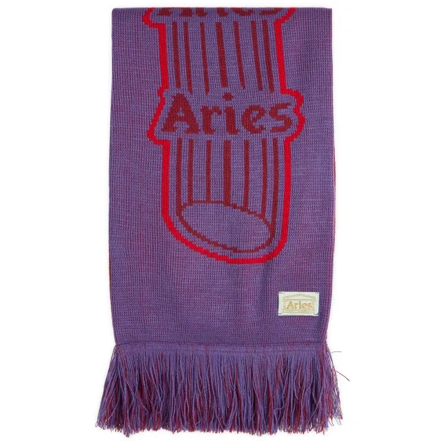 Aries Women's Column Scarf Purple