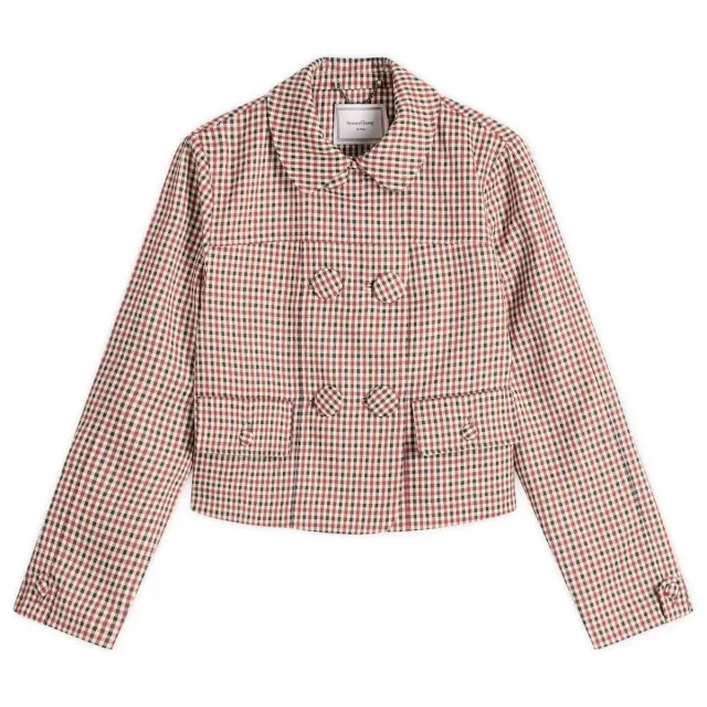 House Of Sunny Women's Marie Jacket Wine Multi