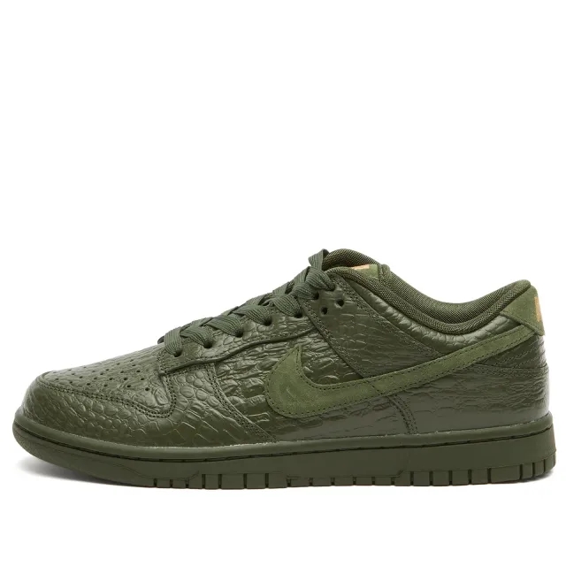 Nike Women's Dunk Locroc W Sneaker Green/Gold/Olive