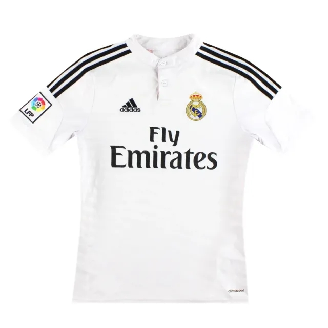 2014-15 Real Madrid adidas Home Shirt Y - Real Madrid / Very Good 