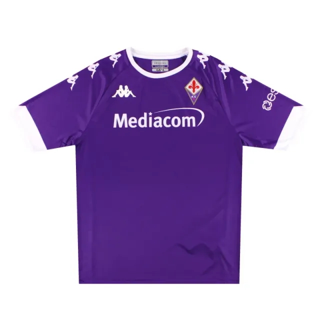2020-21 Fiorentina Kappa Home Shirt L - Fiorentina / Excellent 