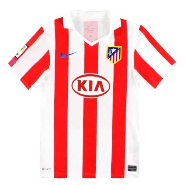 2010-11 Atletico Madrid Nike Home Shirt S - Atletico Madrid / Excellent 