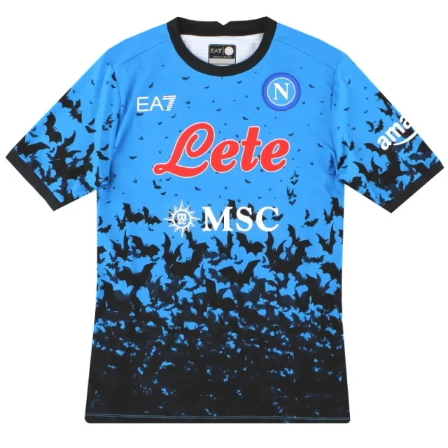 2022-23 Napoli EA7 'Special Edition' Halloween Shirt XXL - Napoli / Excellent 