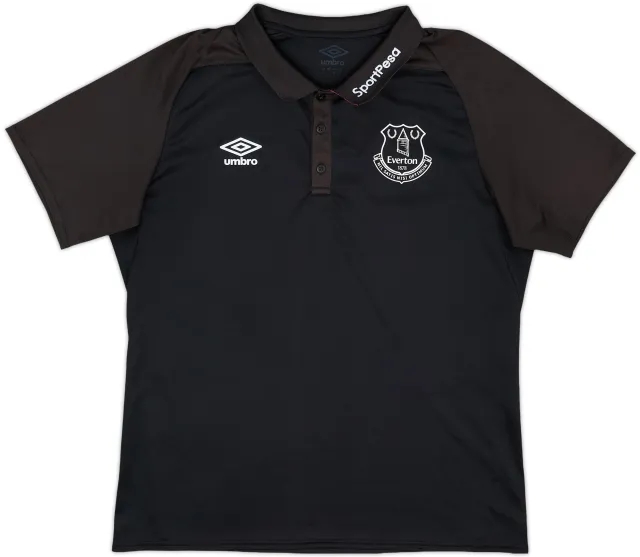 2018-19 Everton Umbro Polo Shirt - 10/10 - (L)