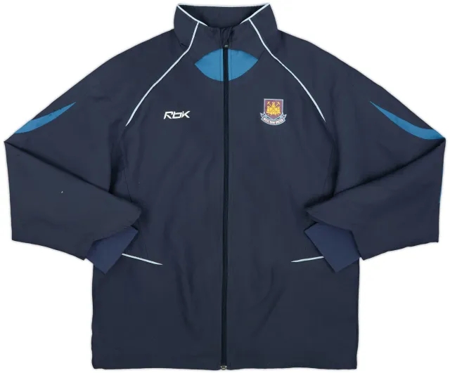 2005-07 West Ham Reebok Track Jacket - 7/10 - (M)