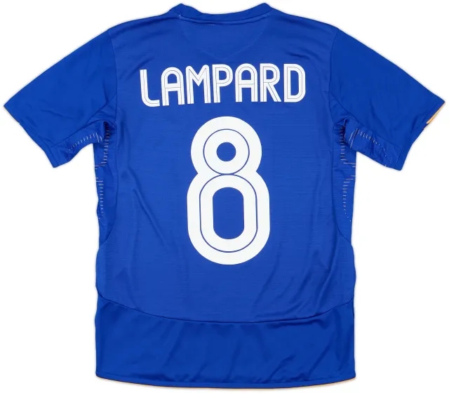 2005-06 Chelsea Centenary Home Shirt Lampard #8 - 7/10 - (XL.Boys)
