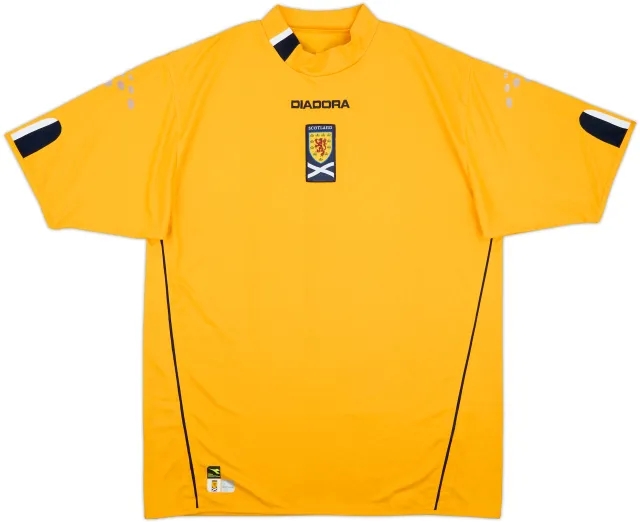 Diadora Scotland Mens SS Third Shirt 2004