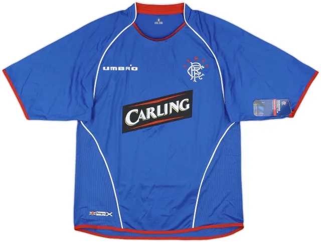 Umbro Rangers Mens SS Home Shirt 2005/06