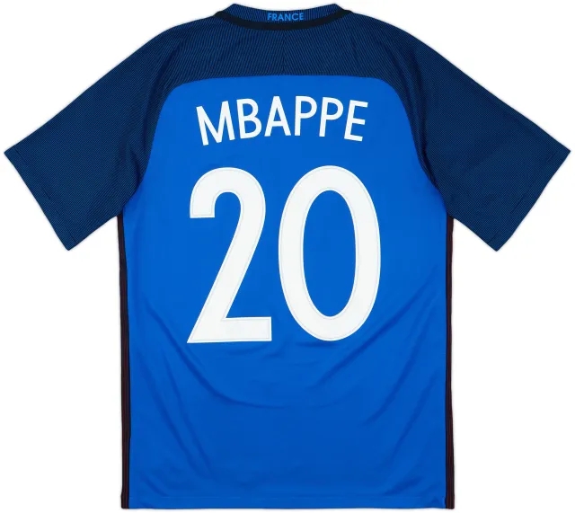 Nike France Mens SS Home Shirt 2016